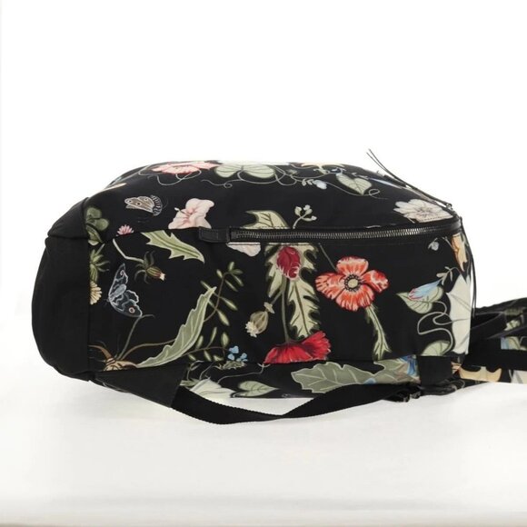 GUCCI flora Backpack Canvas Black Silver 353476 main image 16
